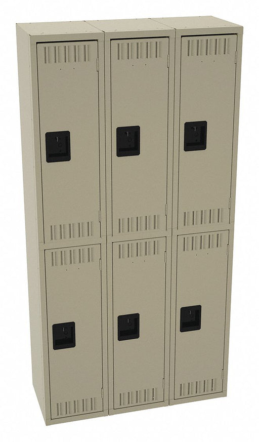 K4156 Wrdrb Lckr 2x3Lckr Sand 72 x36 x15 Assm