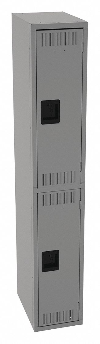 Lckr 2x1Lckr Md Gray 36 x12 x18 Assm
