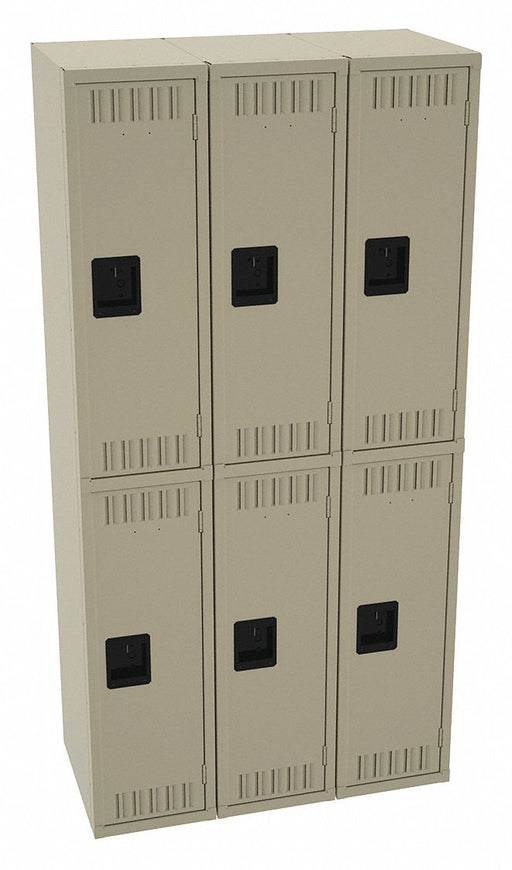 K4157 Wrdrb Lckr 2x3Lckr Sand 72 x36 x18 Assm