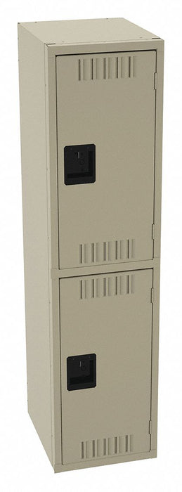 Wrdrb Lckr 2x1Lckr Sand 60 x36 x18 Assm