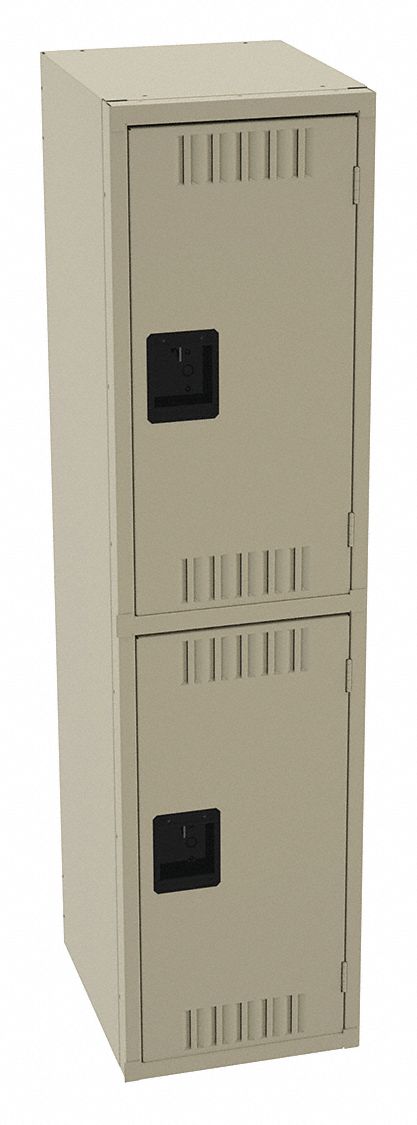Wrdrb Lckr 2x1Lckr Sand 60 x36 x18 Assm