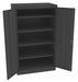 K3842 Storage Cabinet 60 x36 x24 Black 4Shlv