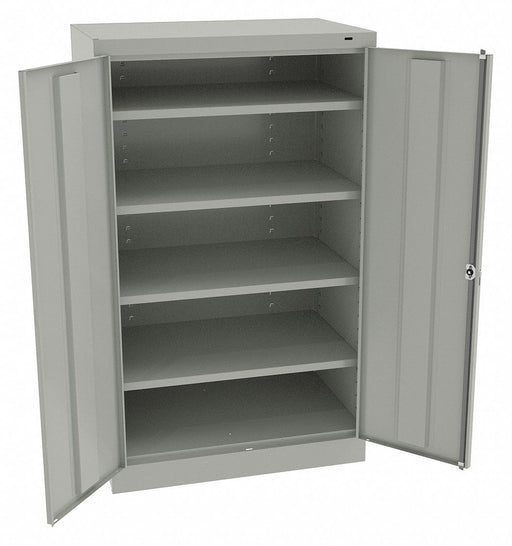 K3842 Storage Cabinet 60 x36 x24 LtGry 4Shlv