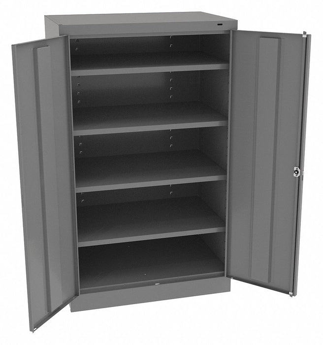 K3842 Storage Cabinet 60 x36 x24 MdGry 4Shlv