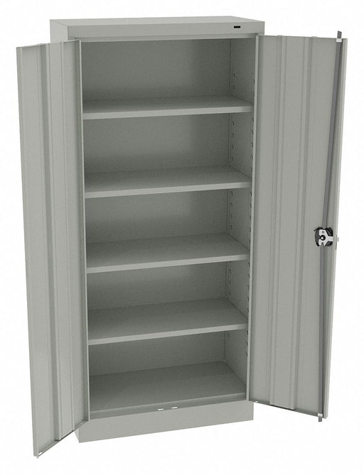 K3834 Storage Cabinet 66 x30 x15 LtGry 4Shlv