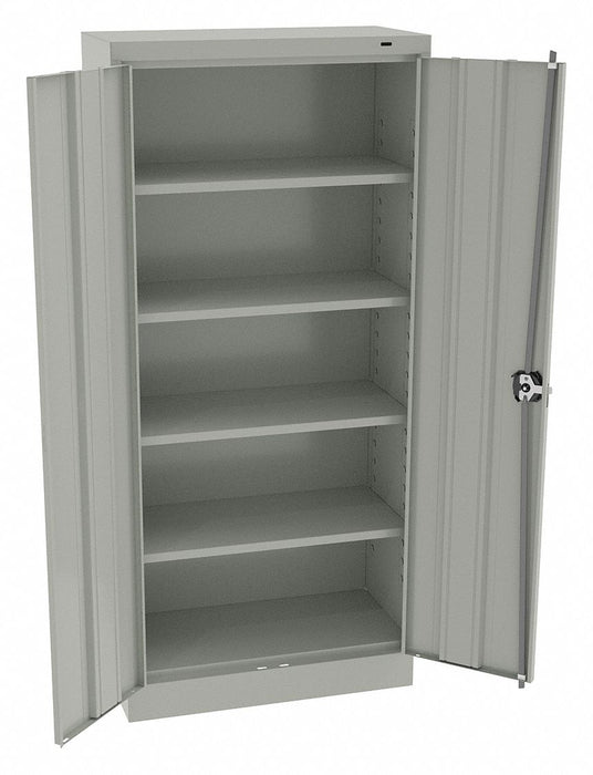 K3834 Storage Cabinet 66 x30 x15 LtGry 4Shlv