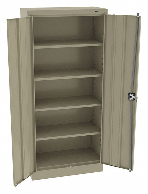 K3834 Storage Cabinet 66 x30 x15 Sand 4Shlv