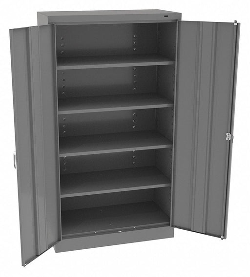 K3836 Storage Cabinet 66 x36 x18 MdGry 4Shlv