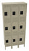 K4166 Wrdrb Lckr 3x3Lckr Sand 78 x36 x15 Assm