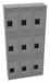 K4158 Lckr 3x3Lckr Md Gray 72 x36 x12 Assm