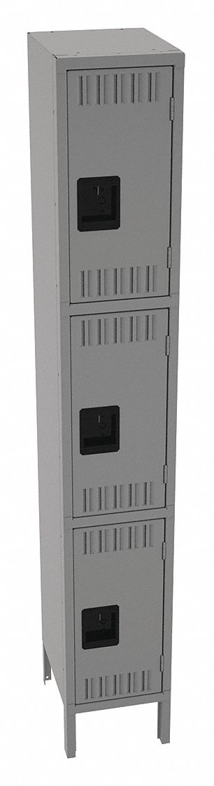 F2269 Lckr 3x1Lckr Md Gray 78 x12 x15 Assm