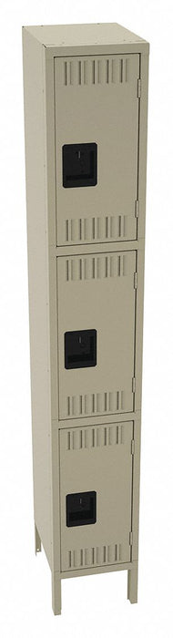F2269 Wrdrb Lckr 3x1Lckr Sand 78 x12 x15 Assm