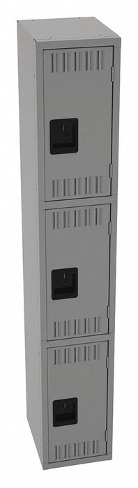 K4153 Lckr 3x1Lckr Md Gray 72 x12 x15 Assm