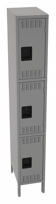 K4164 Lckr 3x1Lckr Md Gray 78 x12 x18 Assm