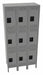 K4167 Lckr 3x3Lckr Md Gray 78 x36 x18 Assm