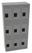 K4159 Lckr 3x3Lckr Md Gray 72 x36 x18 Assm