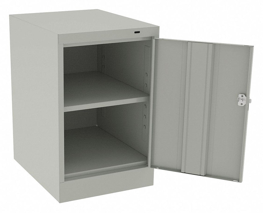 Storage Cabinet 30 x19 x24 LtGry 1Shlv