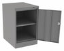 Storage Cabinet 30 x19 x24 MdGry 1Shlv