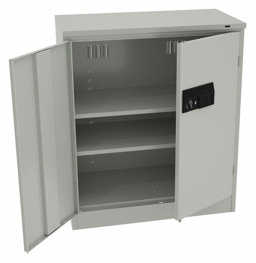 Storage Cabinet 42 x36 x18 LtGry 2Shlv