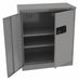 Storage Cabinet 42 x36 x18 MdGry 2Shlv