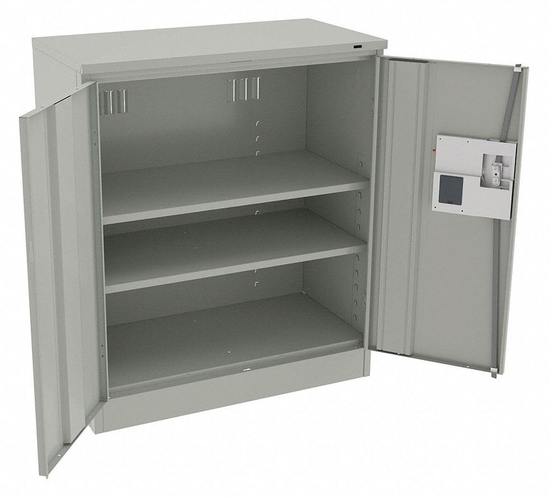 K3830 Storage Cabinet 42 x36 x18 LtGry 2Shlv