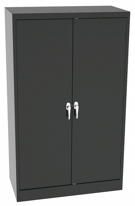 K3835 Storage Cabinet 60 x36 x18 Black 4Shlv