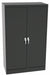 K3835 Storage Cabinet 60 x36 x18 Black 4Shlv