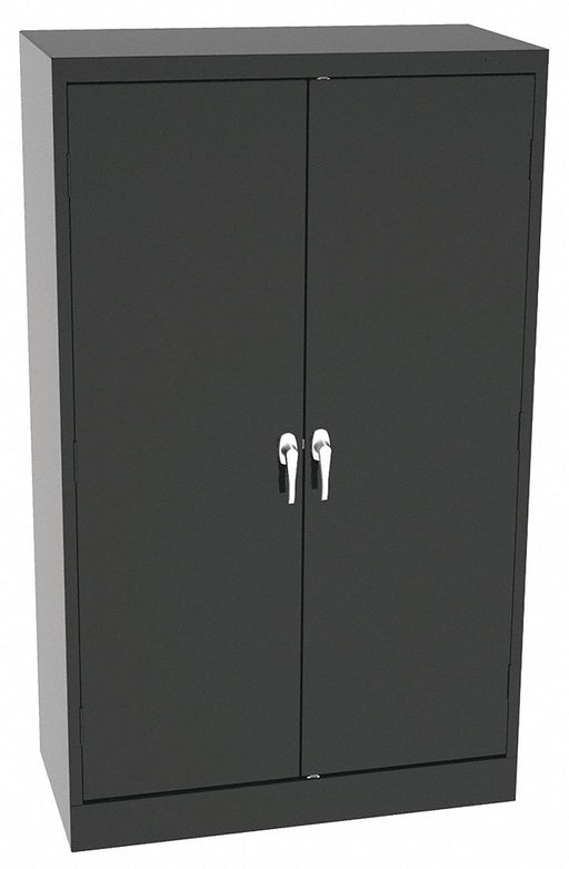K3835 Storage Cabinet 60 x36 x18 Black 4Shlv