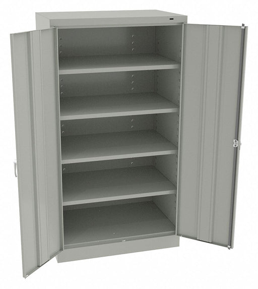 K3842 Storage Cabinet 66 x36 x24 LtGry 4Shlv