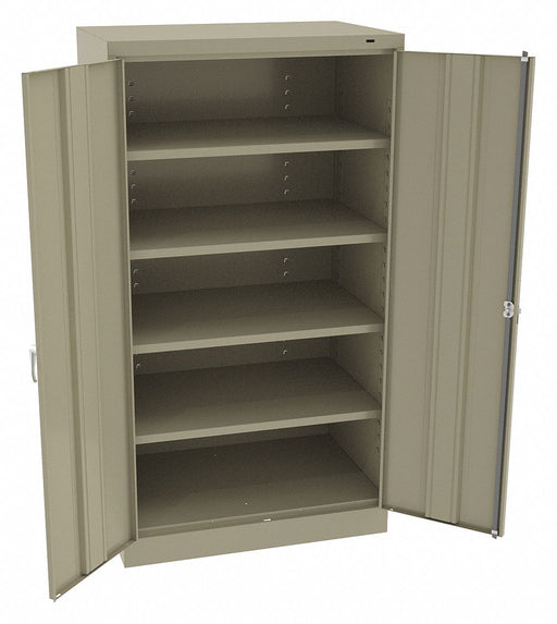 K3842 Storage Cabinet 66 x36 x24 Sand 4Shlv