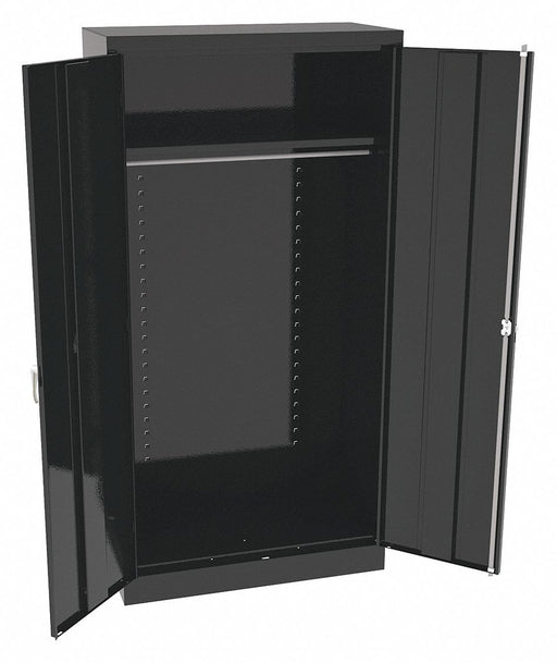 K3911 Storage Cabinet 72 x36 x18 Black 1Shlv