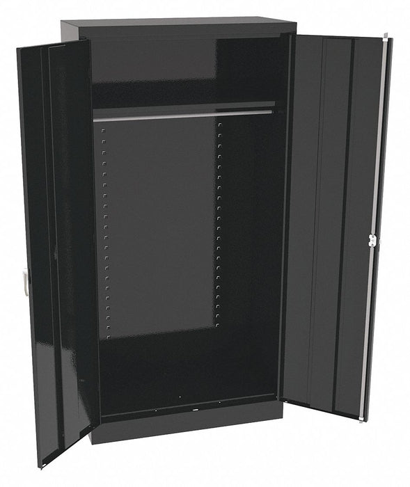 K3911 Storage Cabinet 72 x36 x18 Black 1Shlv