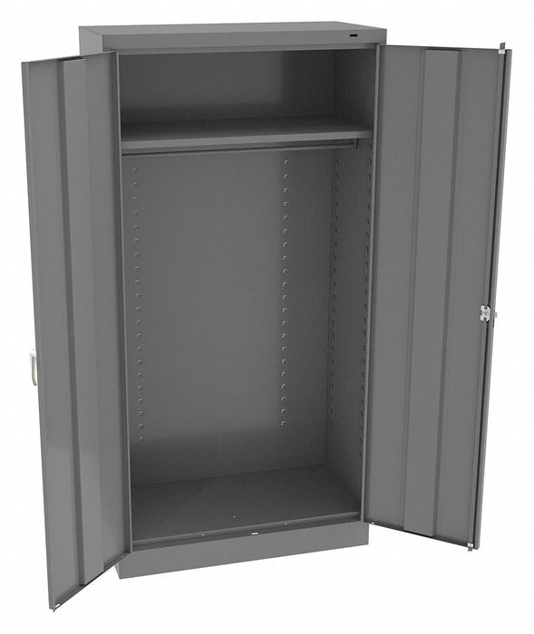 K3911 Storage Cabinet 72 x36 x18 MdGry 1Shlv