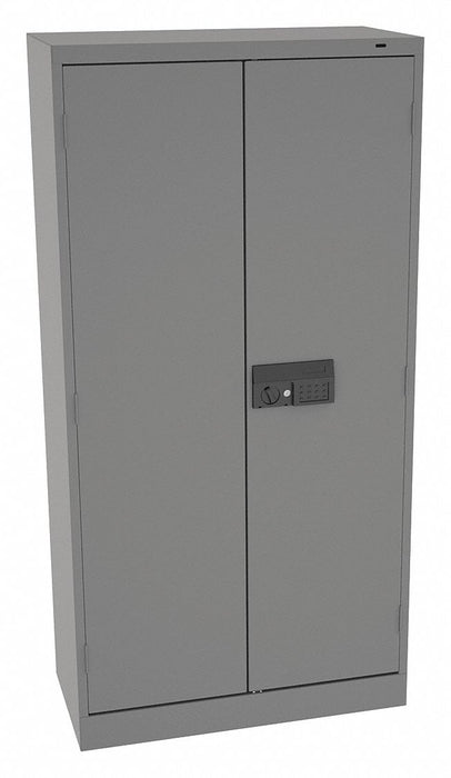 Storage Cabinet 72 x36 x18 MdGry 1Shlv