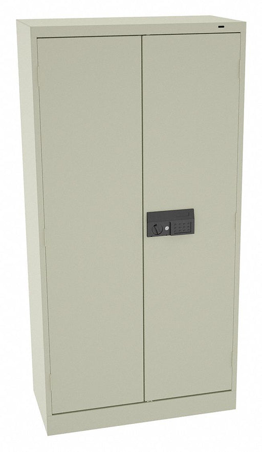 Storage Cabinet 72 x36 x18 Putty 1Shlv
