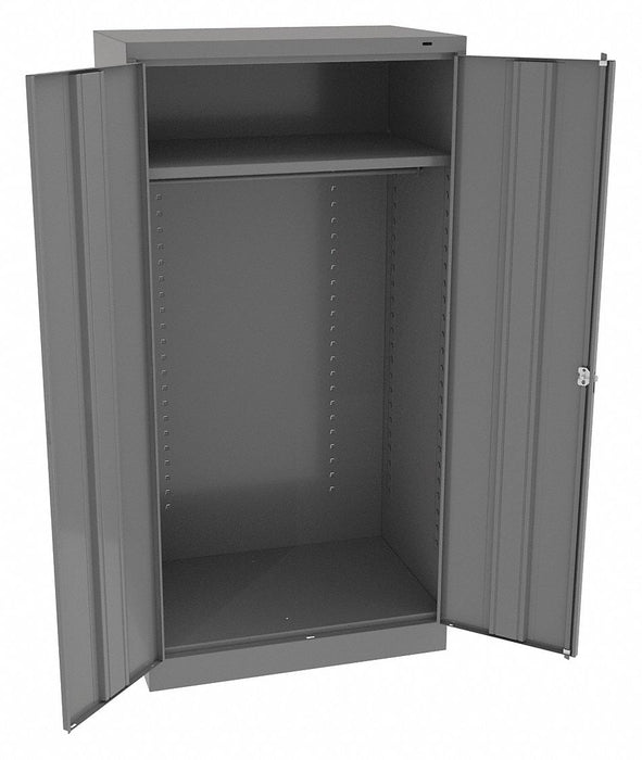 K3914 Storage Cabinet 72 x36 x24 MdGry 1Shlv