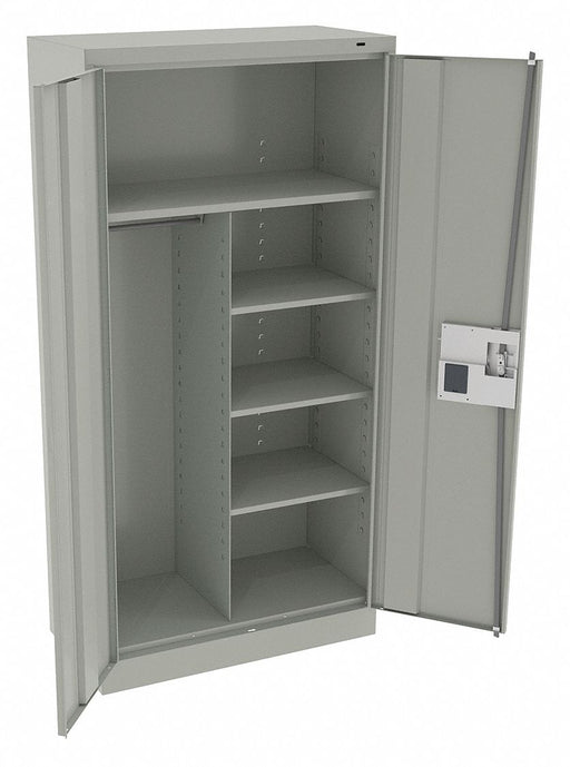 Storage Cabinet 72 x36 x18 LtGry 5Shlv