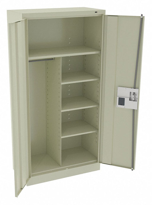 Storage Cabinet 72 x36 x18 Putty 5Shlv