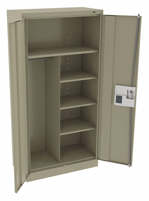 Storage Cabinet 72 x36 x18 Sand 5Shlv