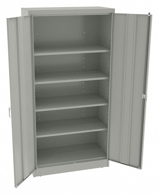 K3851 Storage Cabinet 72 x36 x18 LtGry 4Shlv