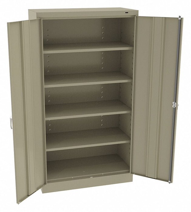 K3836 Storage Cabinet 66 x36 x18 Sand 4Shlv