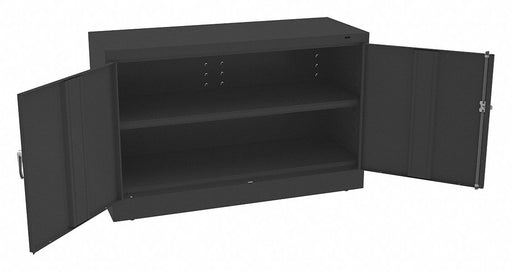 Storage Cabinet 30 x48 x18 Black 1Shlv
