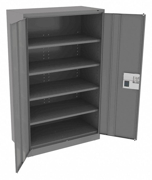 K3874 Storage Cabinet 78 x48 x24 MdGry 4Shlv