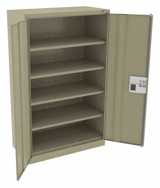 K3874 Storage Cabinet 78 x48 x24 Sand 4Shlv