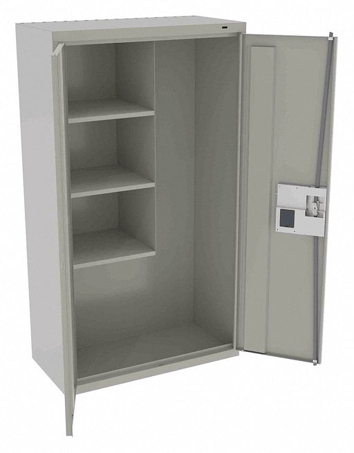 K4849 Storage Cabinet 64 x36 x18 LtGry 3Shlv