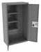 K4849 Storage Cabinet 64 x36 x18 MdGry 3Shlv