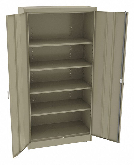 K3851 Storage Cabinet 72 x36 x18 Sand 4Shlv