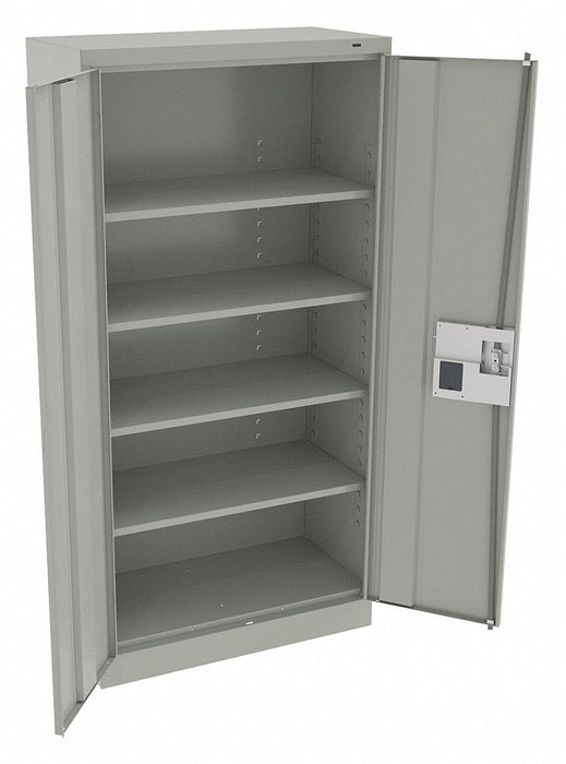 K3837 Storage Cabinet 72 x36 x18 LtGry 4Shlv