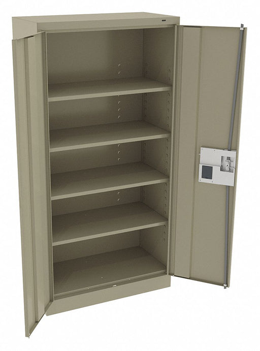 K3837 Storage Cabinet 72 x36 x18 Sand 4Shlv