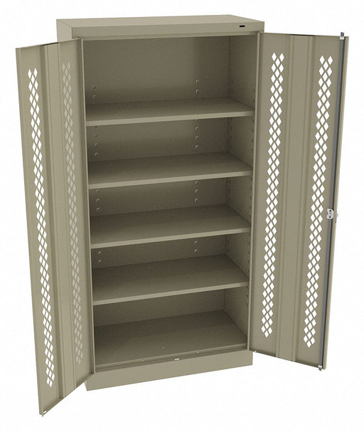 Storage Cabinet 72 x36 x18 Sand 4Shlv